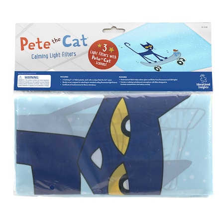 Educational Insights Pete the Cat Calming Light Filters, 3PK 1238